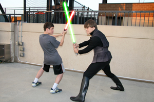 Vader chokes fan
