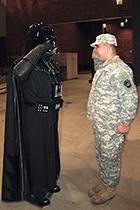 Vader salutes Soldier