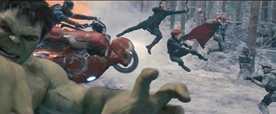 Avengers attack