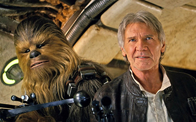 Chewbacca and Han